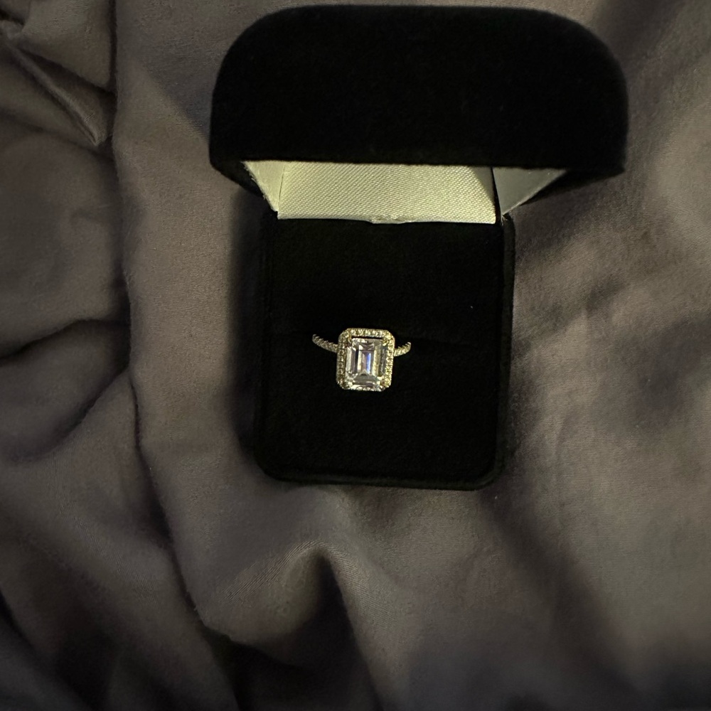 Maxine Jewelry.  Halo Ring  Brand New.
